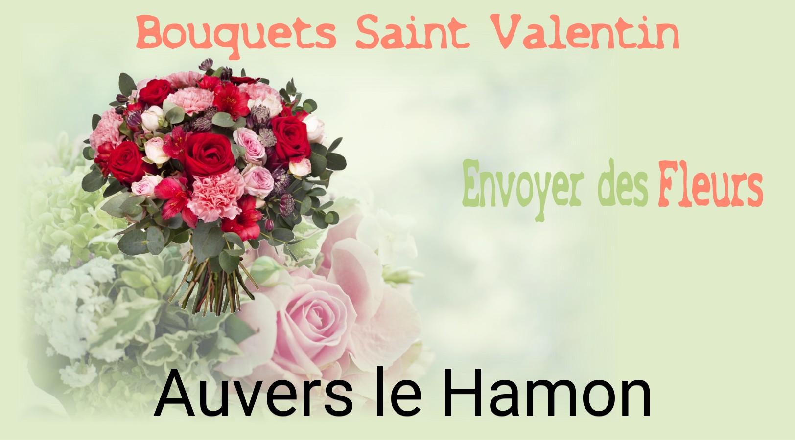 Roses de Saint-Valentin livrées à Auvers-le-Hamon
